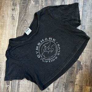 Gymshark Charcoal Crop Top